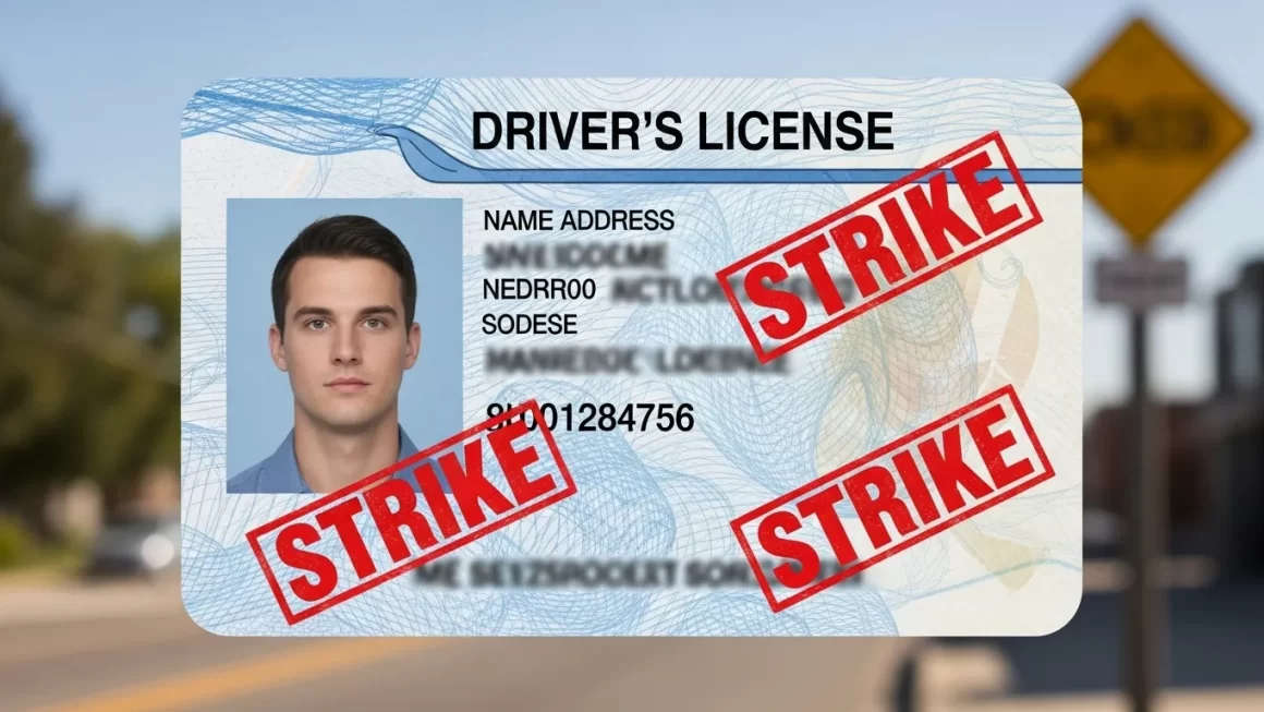 three strikes in driver license laws