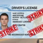 three strikes in driver license laws